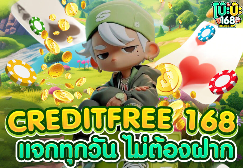 creditfree 168 แจกทุกวัน ไม่ต้องฝาก