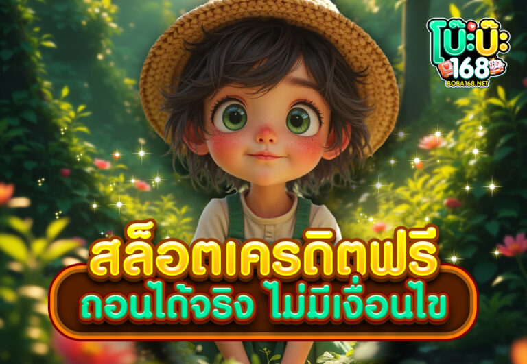 สล็อตเครดิตฟรี ถอนได้จริง ไม่มีเงื่อนไข