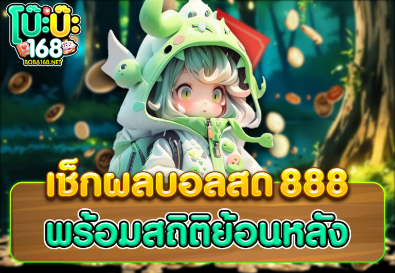 เช็กผลบอลสด 888 พร้อมสถิติย้อนหลัง